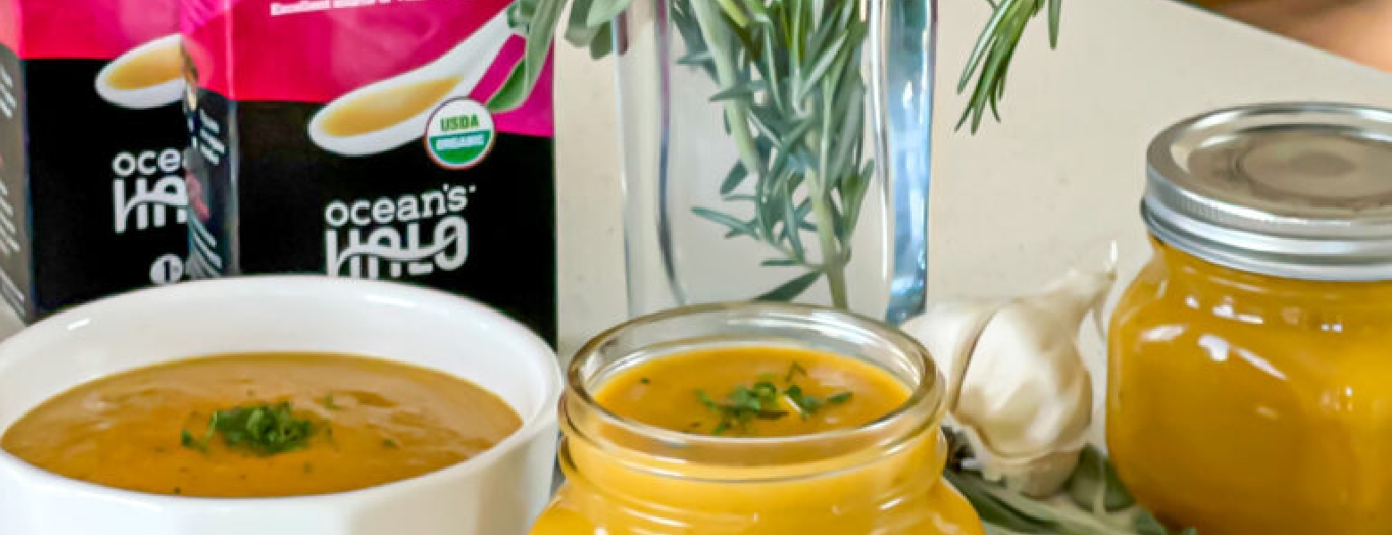 타이 코코넛 버터넛 스쿼시 수프