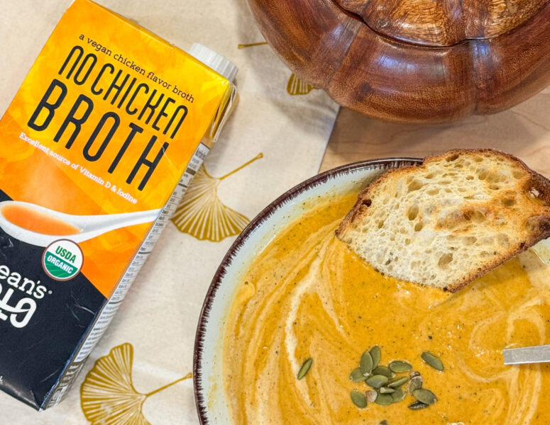 Butternut Squash Soup – featuring No Chicken Broth