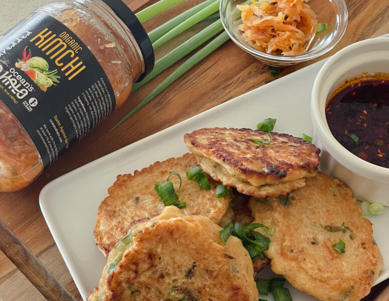 Kimchi Pancakes (kimchijeon)