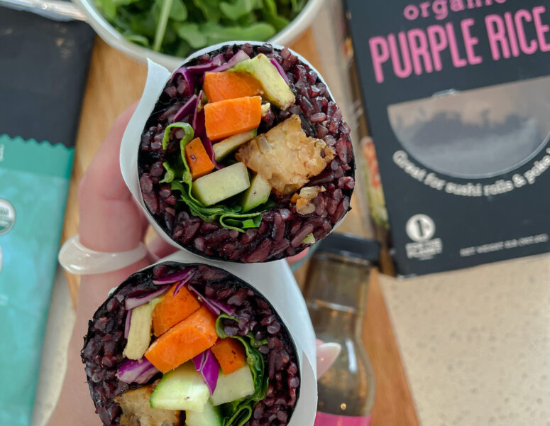 Purple Sushi Burrito
