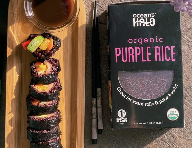 Ocean’s Halo Purple Rainbow Roll