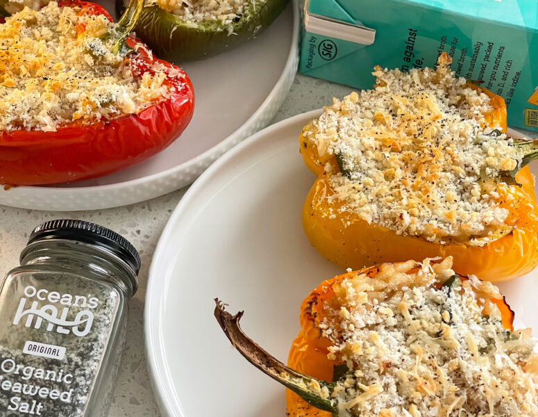 Risotto Stuffed Peppers