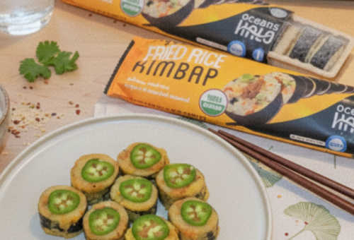 黄金蛋裹炒饭卷