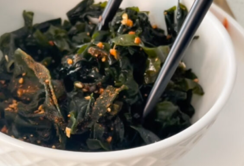 裙带菜海藻沙拉