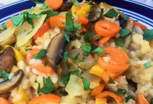 纯素鲜蔬意大利烩饭